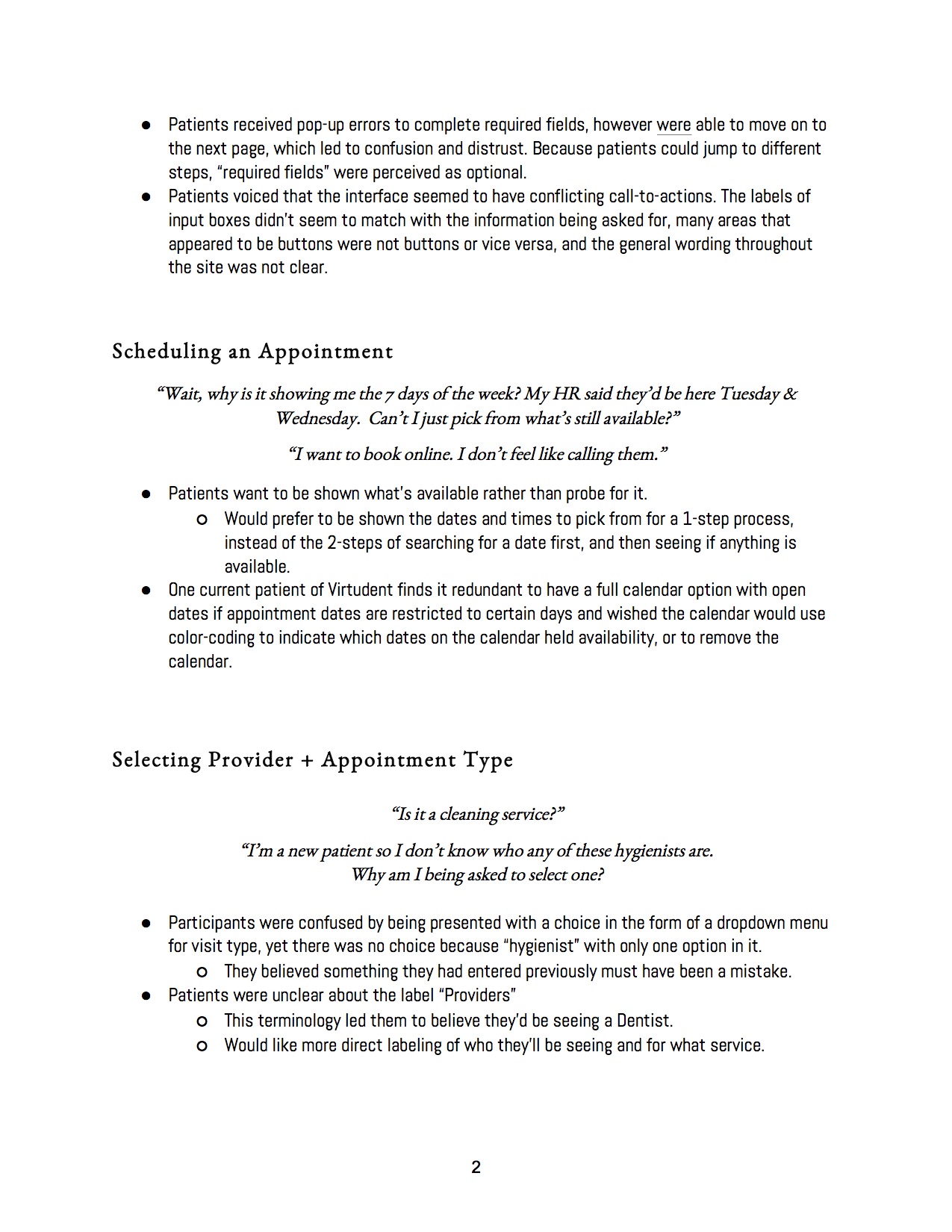190108_User Research Report p2